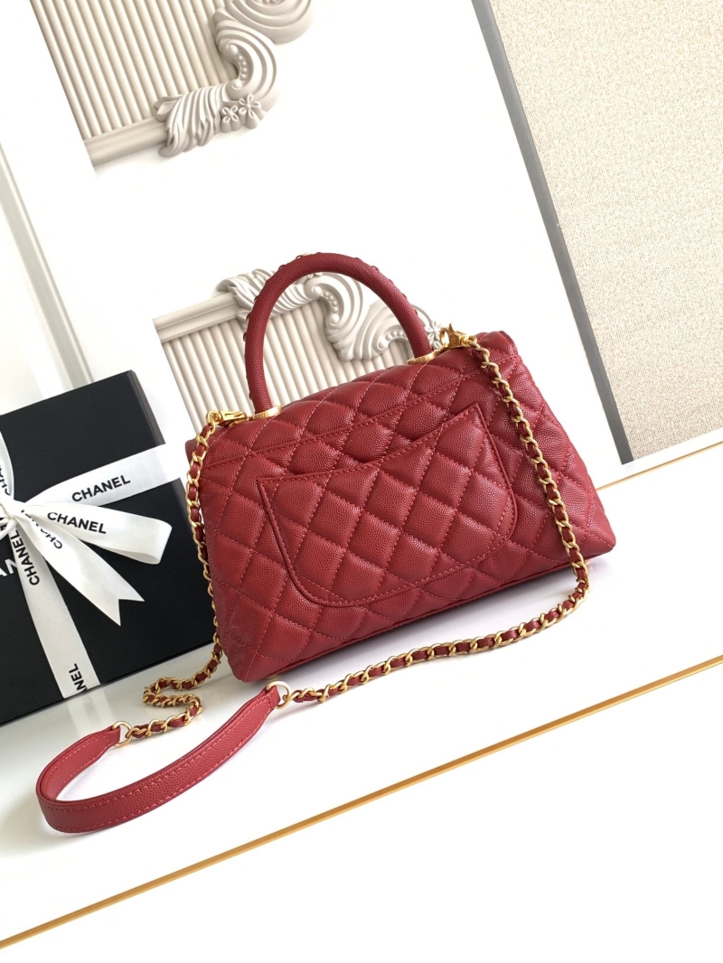 Ch**el top handle bags